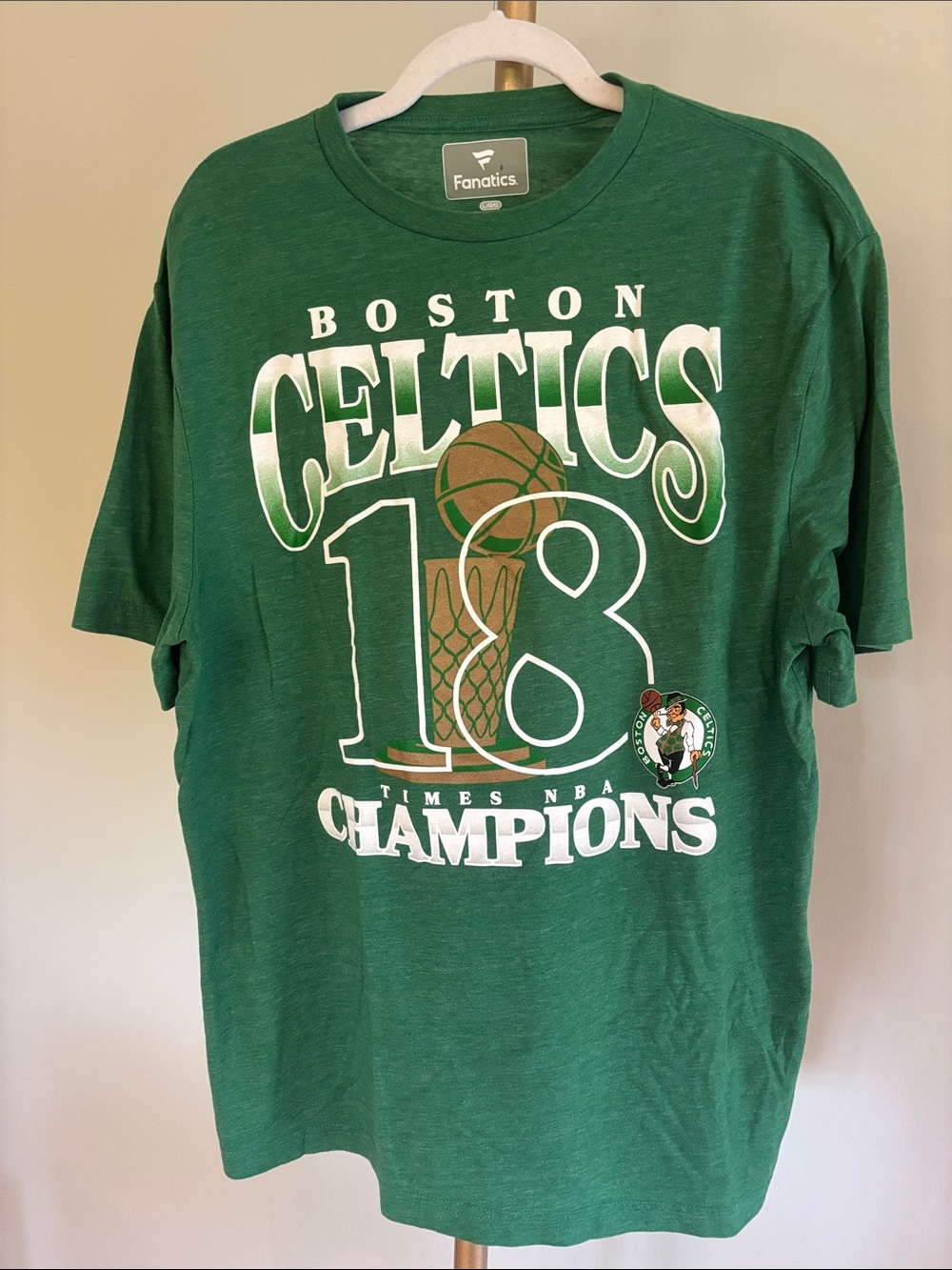 Fanatics Boston Celtics Green Champions T-Shirt